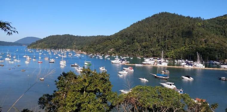 Apartamento Ubatuba - Praia grande - 250m da Praia Esterno foto
