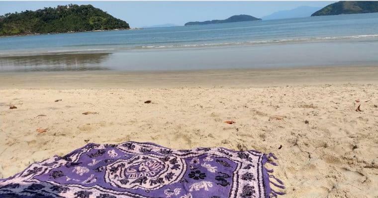 Apartamento Ubatuba - Praia grande - 250m da Praia Esterno foto